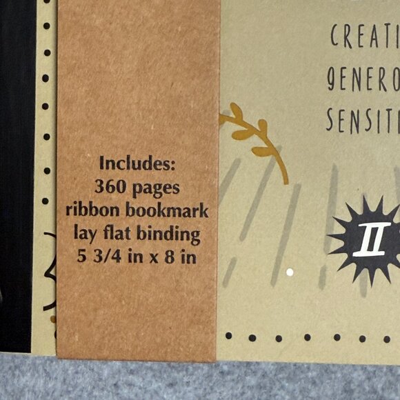 Writing Journals /Set of 2 / Lined /PISCES astrological sign on cover. NEW! - Picture 4 of 5